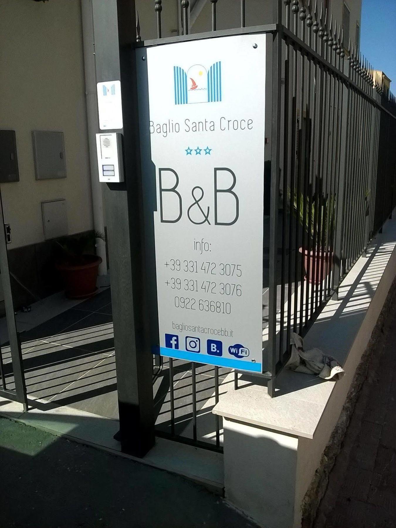 B&B Baglio Santa Croce Porto Empedocle Eksteriør billede